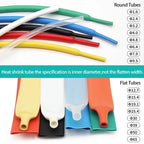1M 3:1 Heat Shrink Tube With Double Wall Glue Diameter 1.6mm ~ 50mm DIY Wire Cable Connector Repair Waterproof Insulation Sleeve