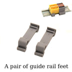 DIN Rail Terminal Block 1/5/10PCS 2.5mm2 Push In Quick Connect Electrical Wire Connector Modular Power Distribution Block