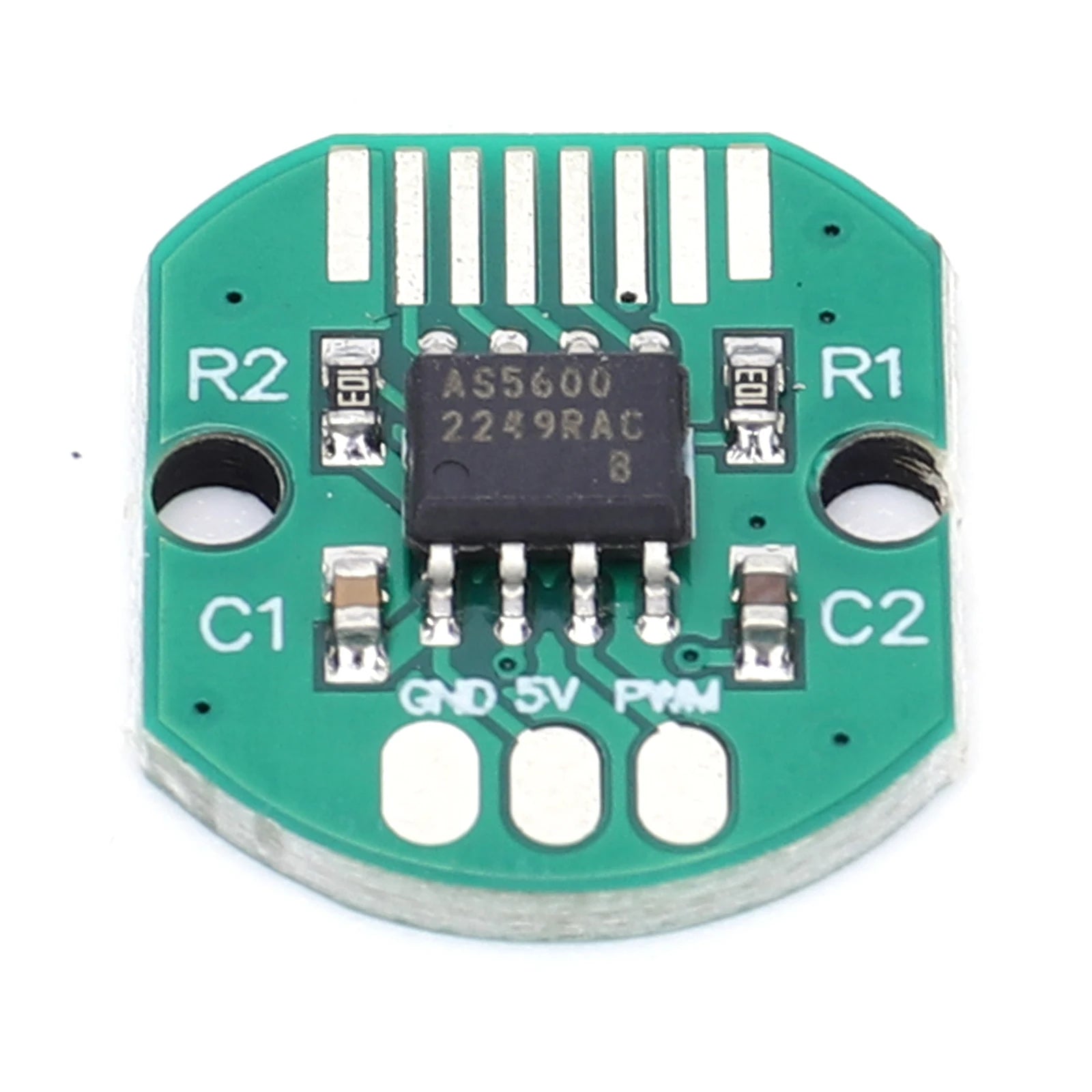 AS5600 Magnetic Induction Angle Measurement Sensor Module PWM I2C Interface Magnetic Rotary Encoder for Brushless Gimbal Motor