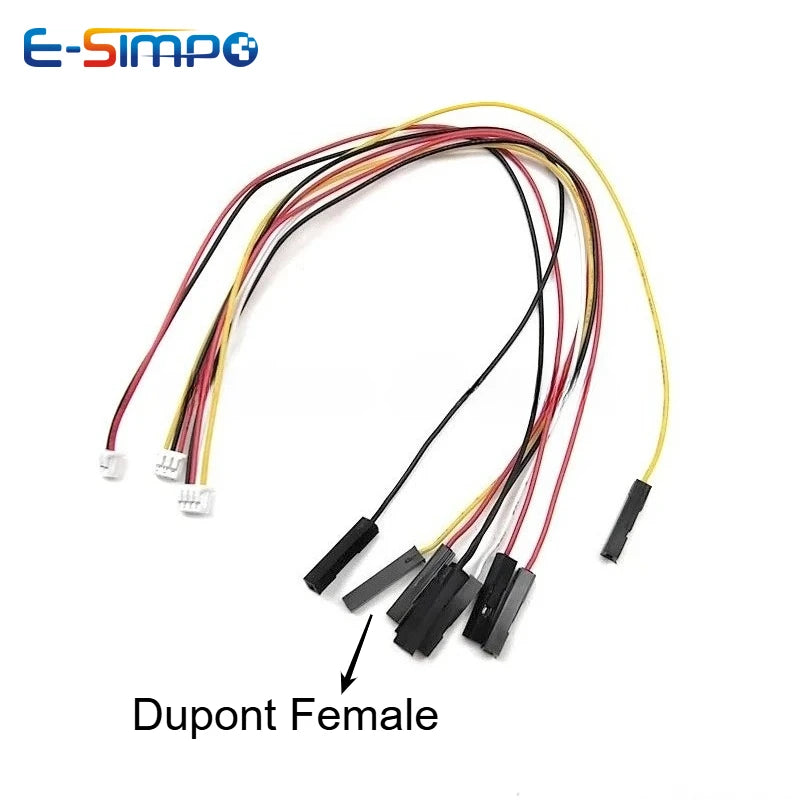 5PC MX 1.25mm Spacing to Du Bang 1P Cable 20/30cm Male Female 2P/3P/4P/5P/6P Board Connection Wire 1 Drag 4 Sensor Terminal Wire