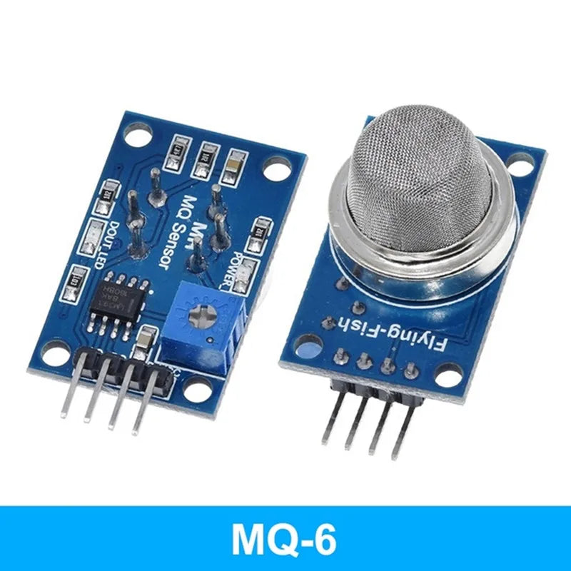 DIY MQ-2 MQ-3 MQ-4 MQ-5 MQ-6 MQ-7 MQ-8 MQ-9 MQ-135 Detection Smoke Methane Liquefied Gas Sensor Module For Arduino Starter