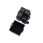 4/5P Relay Box with 12V/24V Auto Car Truck 3-Way Fuse Holder ATO Circuit 3 Blade Fuses for Car Boat Products