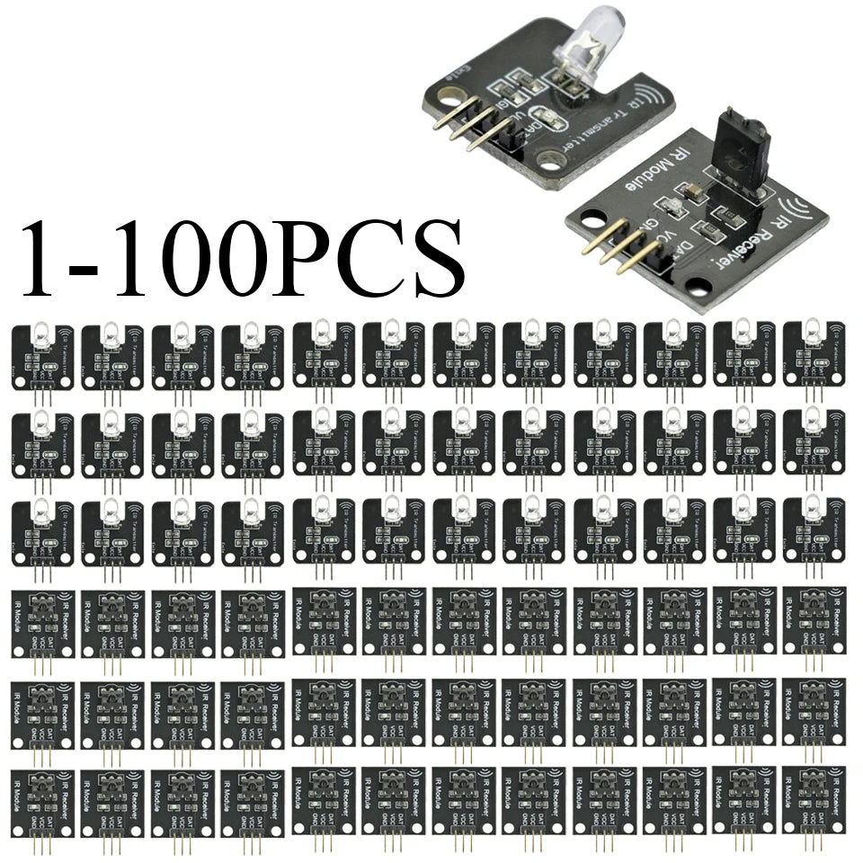 1-100PCS IR Infrared Transmitter Module Ir Digital 38Khz Infrared Receiver Sensor Module For Arduino Electronic Building Block