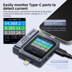 QianLi iBridge A3 Lightning Type-C Tail Plug Comprehensive Analysis Tester for iPhone Phone Charging Port Fault Detection Repair