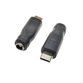 2/5/10PCS DC USB Type-c to 5.5*2.1 Female Connector to Female 5521 Power Jack DC Power Conector 5.5x2.1 Adapter USB C Converter