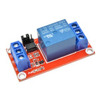 1-5Pcs DC 5V 9V 12V 24V 1 Channel Relay Module With Optocoupler Shield Board High Low Level Trigger Power Supply Module Arduino