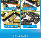 2pcs HB9500-2P 3P 4P 5P 6P 7P 8P 9P 10Pin PCB Screw Terminal Block Connector HB-9500 300V 30A Lid Barrier Terminal 9.5MM Pitch