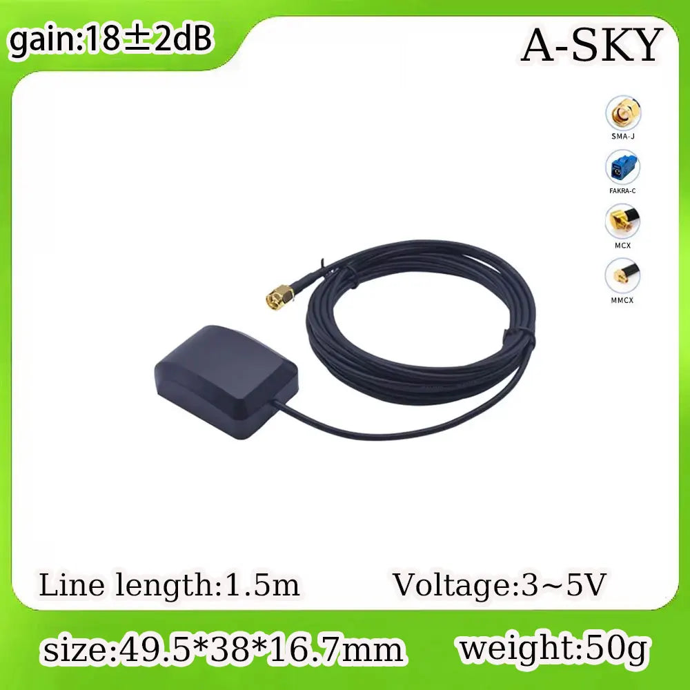GPS Antenna for Monitoring Navigator Antenna Vehicle Positioning Single Beidou Antenna Fast Satellite Reception