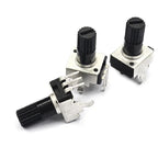 20PCS Adjustable Resistance Potentiometer RV09 1K 2K 5K 10K 20K 50K 100K 102 202 502 103 203 503 Vertical 12.5mm Handle Length