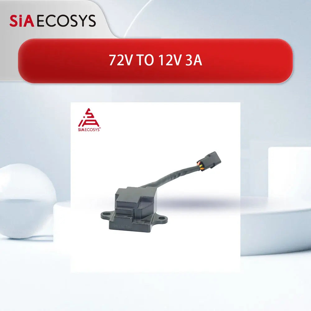 DC Isolated Converter 72V to 12V 3A from SiAECOSYS
