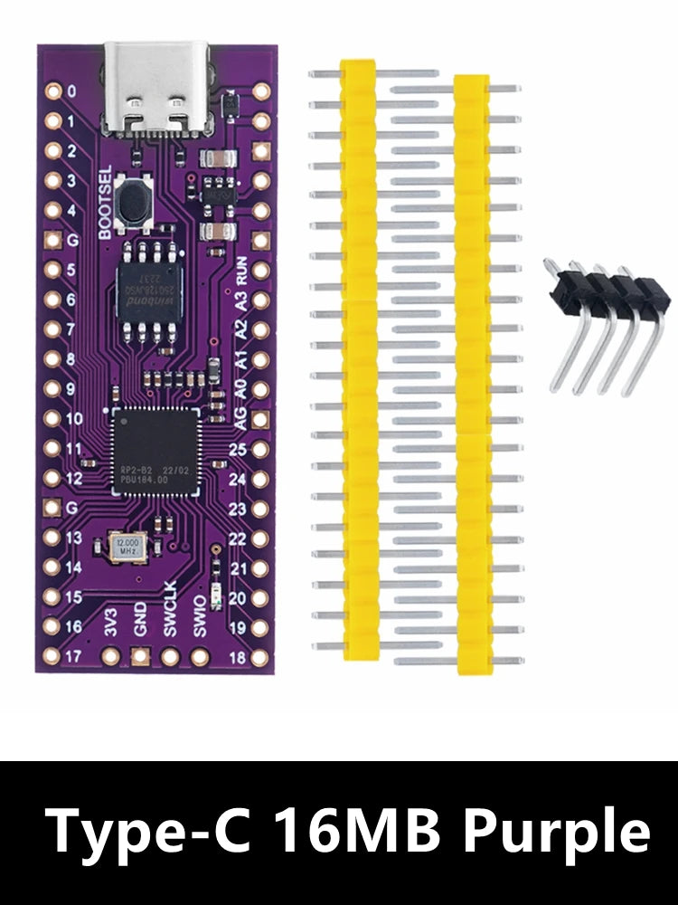 FOR aspberry Pi Pico Development Board A Low-Cost High-Performance Microcontroller Board RP2040 Cortex-M0+ Dual-Core ARM