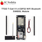 TTGO T-Call V1.4 ESP32 WiFi Bluetooth SIM800L Module Development Board with SIM Card Slot GSM GPRS Antenna IoT Wireless