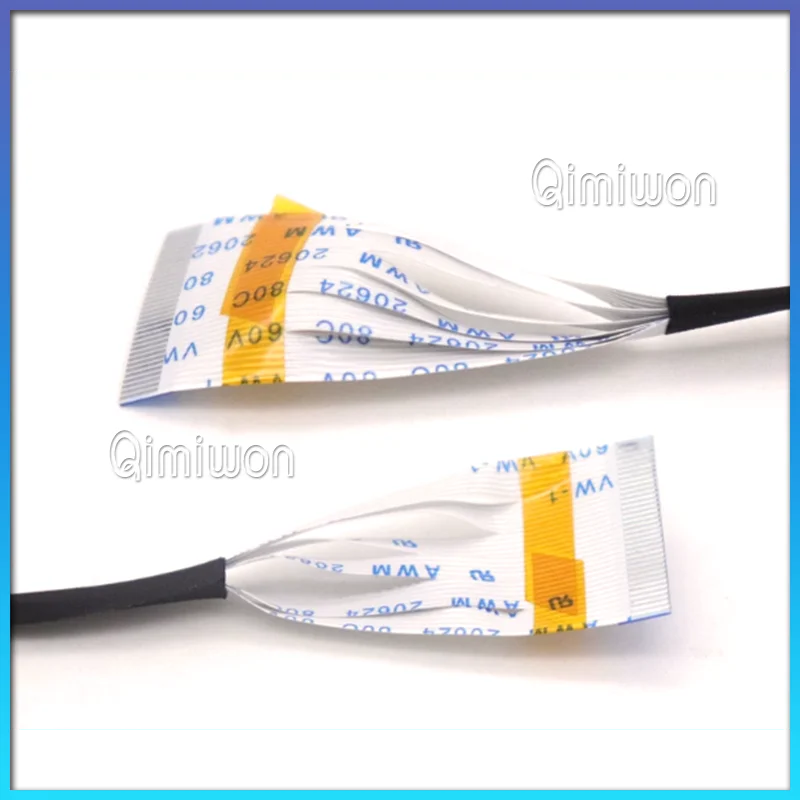 2Pcs FPC FFC Flexible Flat Cable AWM 20624 80C 60V VW-1 A/B Type 0.5mm 100/150/200/250mm 22P/24/26/30/34/36/38/40 Pin