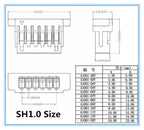 SH1.0/JST1.25/ZH1.5/PH2.0/XH2.54 to Dupont 2.54 Connecter Female Dupont Line 20cm Electronic Extension Wire Conversion Cable