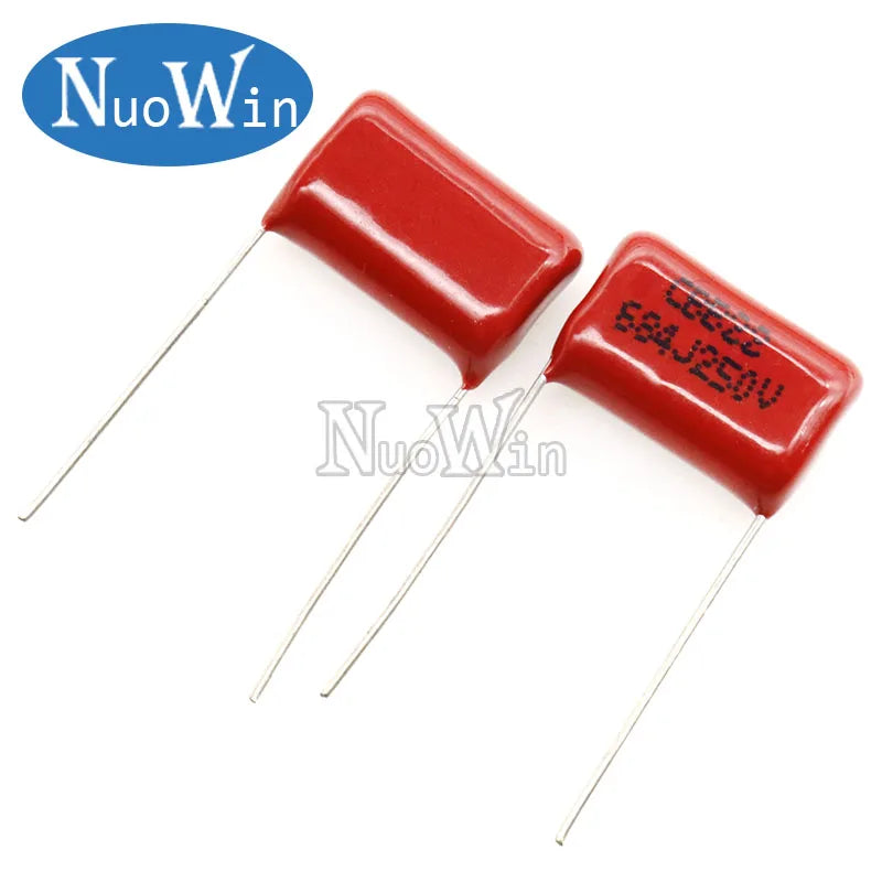 10PCS CBB Polypropylene film capacitor 63V 100V 250V 400V 450V 630V 2000V 103 104 105 155 224 225 334 474 475 0.1UF 0.47UF 1UF