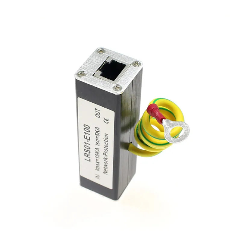 Network Lightning Protector SPD Monitor Camera Surge Protector RJ45 Gigabit Ethernet Protection Device Arrester