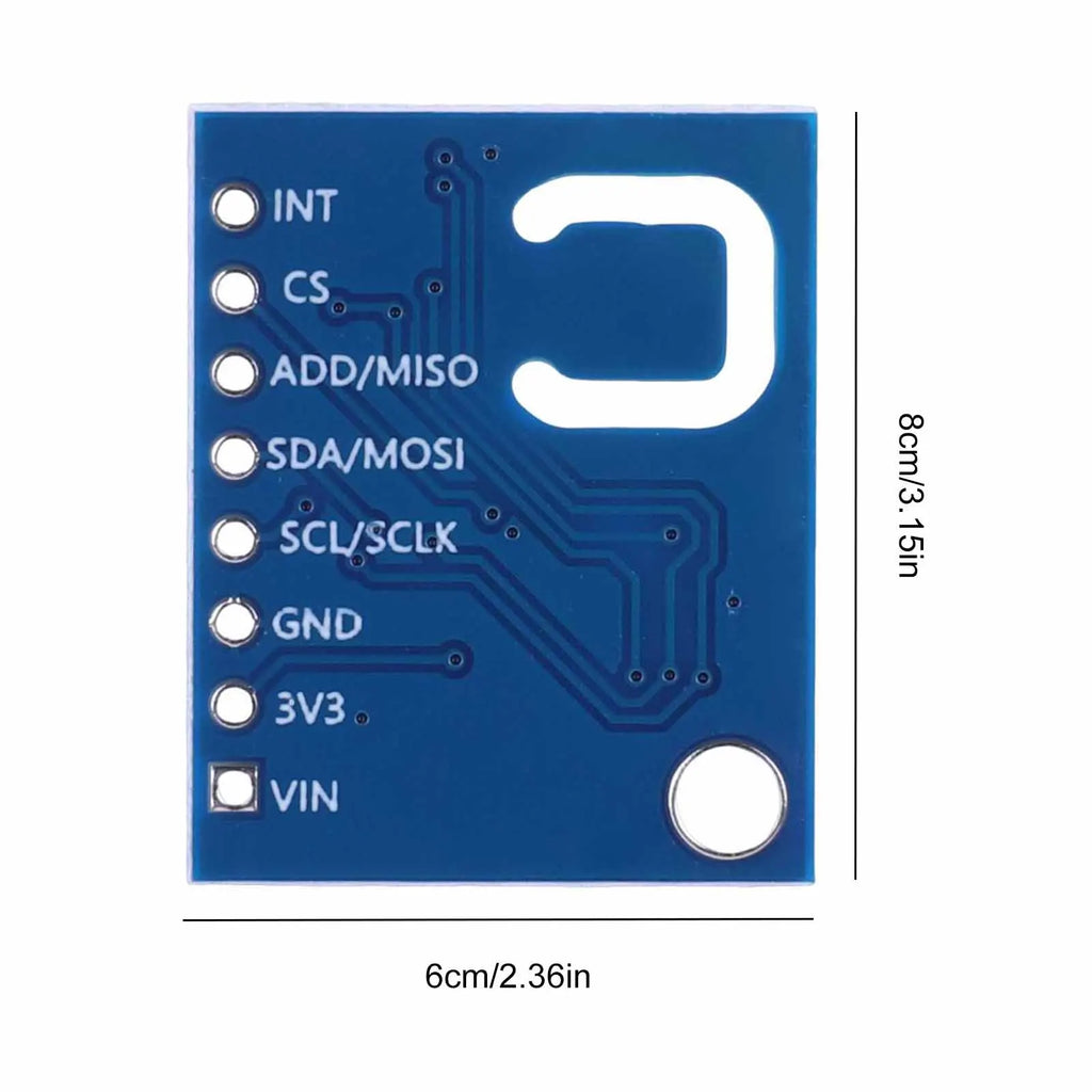 ENS160+AHT21 Air Quality and Temperature Humidity Sensor Carbon Dioxide CO2 ECO2 TVOC Gas Sensor Module High-Precision