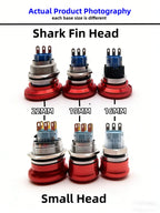 Metal Emergency Stop Button  Switches 12V/220v Latching  Knob Rotary Switch Waterproof Socket  Power-off Stop momentary