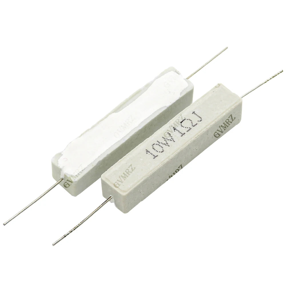 1R 2R 3R 5R 8R 1K Cement Wirewound Resistor 5W 10W Non-Inductive BPR56 Series 0.01R–10K  2.2R 330R 150R 100R 20R