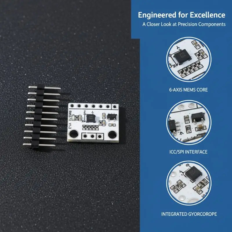 BMI270 Module High-performance Six-axis Sensor Accelerometer And Gyroscope Module With Performance Far Exceeding That Of BMI160