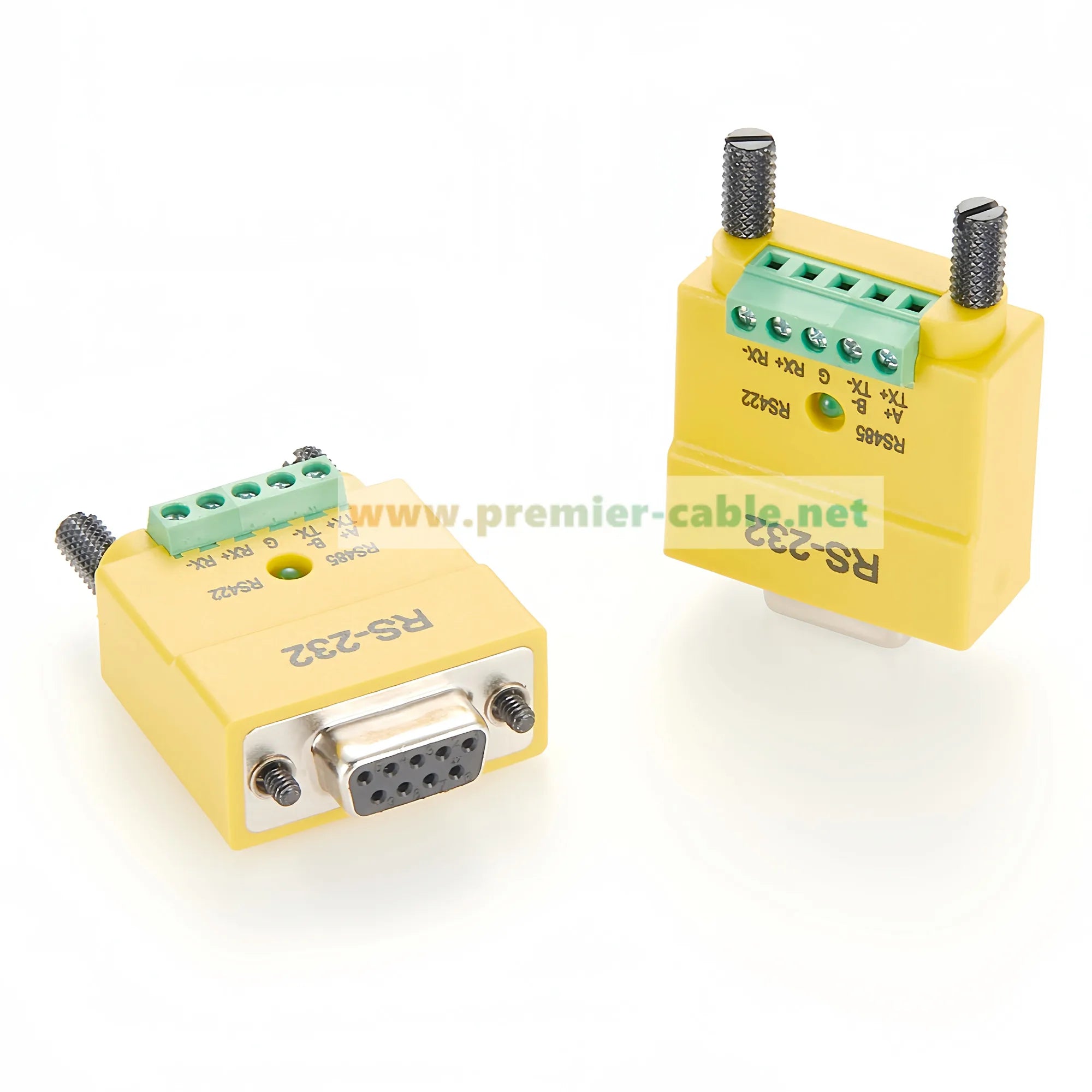 DB9 Male RS232 to RS485 RS422 Adapter Converter D-Sub DB9 RS232 to RS485 RS422 Converter RS232 to RS422 Serial Port Converter