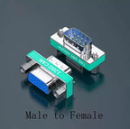 1% Accuracy DB9 Male to Female Conversion Pug CAN Bus Conversion Head Serial Port Built-in 120 ohm CAN Terminal Resistance