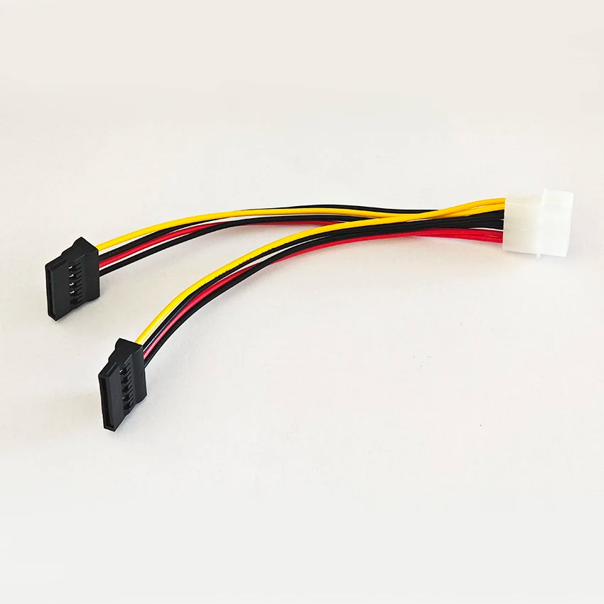5pcs IDE Molex 4Pin Male to SATA Female Splitter Cable 1 to 3 1 to 2 1 to 1 Extend Convert Wire PC Computer Hard Disk Power Cord