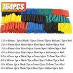 127-1160 Heat-shrink Tubing Thermoresistant Tube Heat Shrink Wrapping Kit Electrical Connection Wire Cable Insulation Sleeving