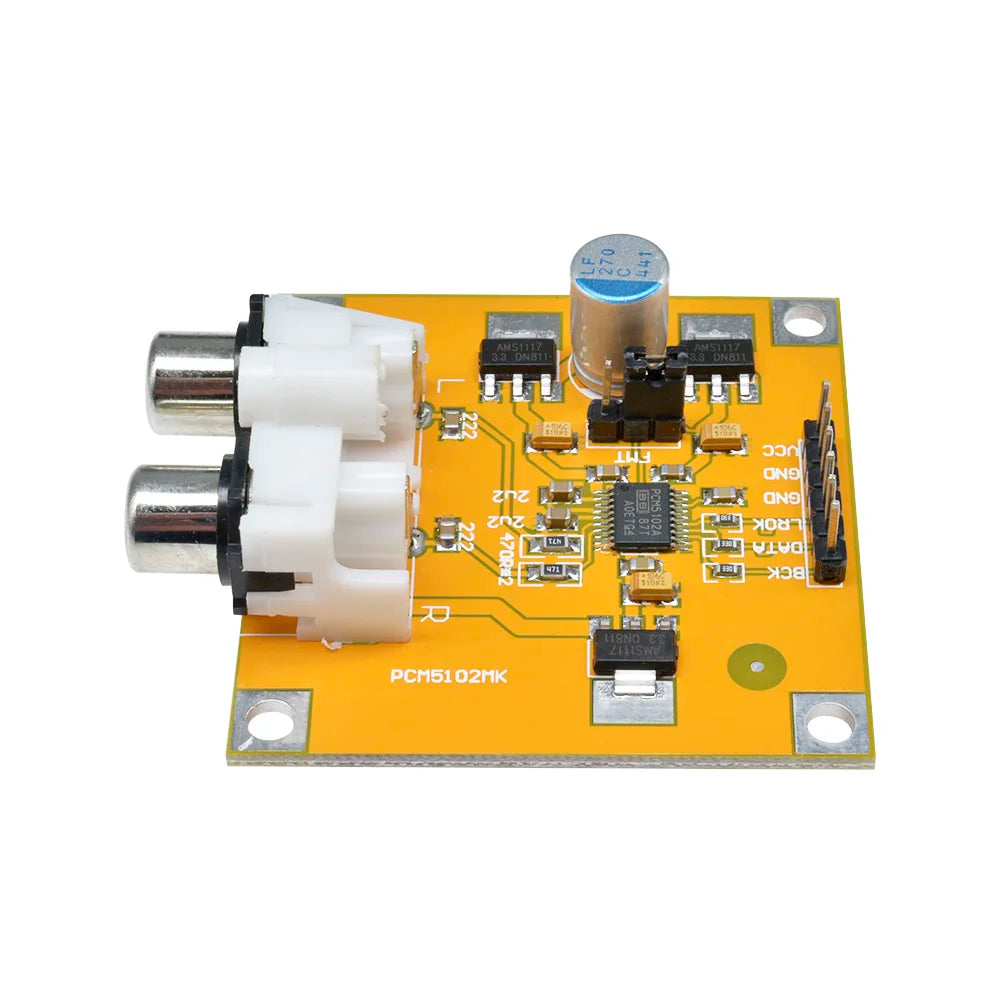 PCM5102 PCM5102A DAC Decoder Board I2S Input 32Bit 384K for Red Core Player Supports I2S Format/Left Justified