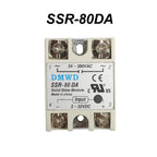 Industrial Solid State Relay SSR DA with Protective Flag SSR-40DA DC control AC Heat sink SSR-10DA SSR-15DA SSR-25DA