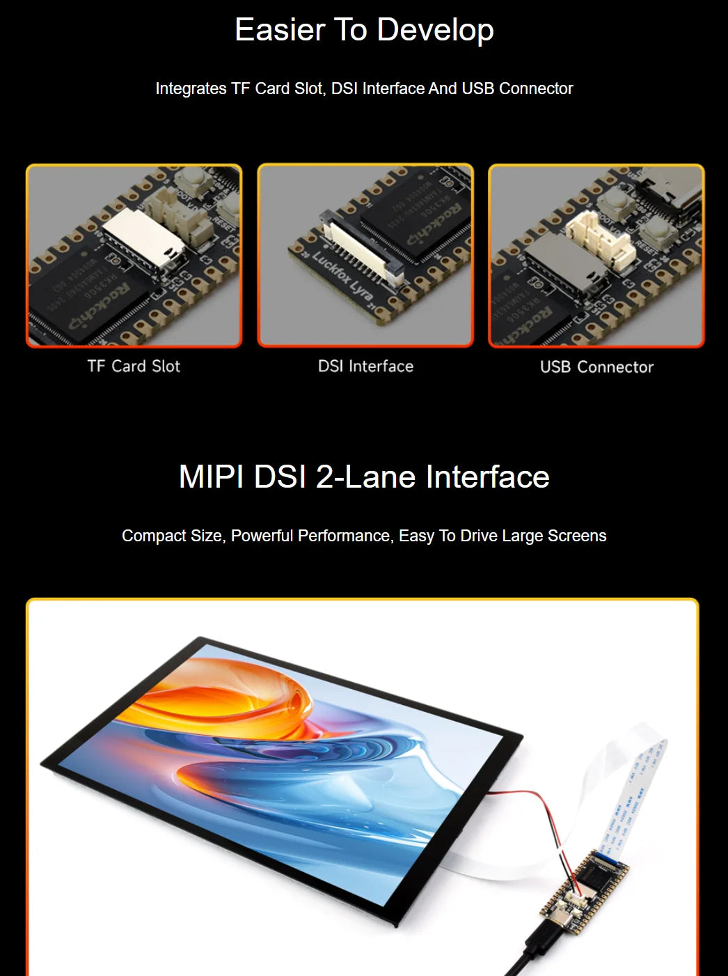 Luckfox Lyra RK3506G2 Linux Micro Development Board, Integrates Tripe-core ARM Cortex-A7 and ARM Cortex-M0 Processors