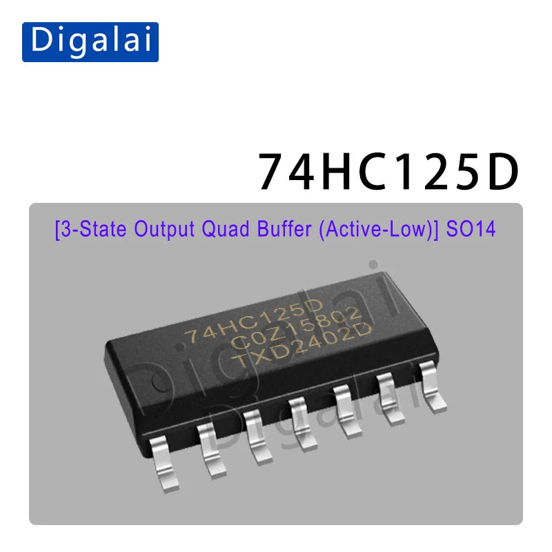 74HC123D 125D 126D 132D 138D 139D Logic ICs - Monostable Multivibrator Quad Buffers Schmitt Trigger NAND Decoders SOIC