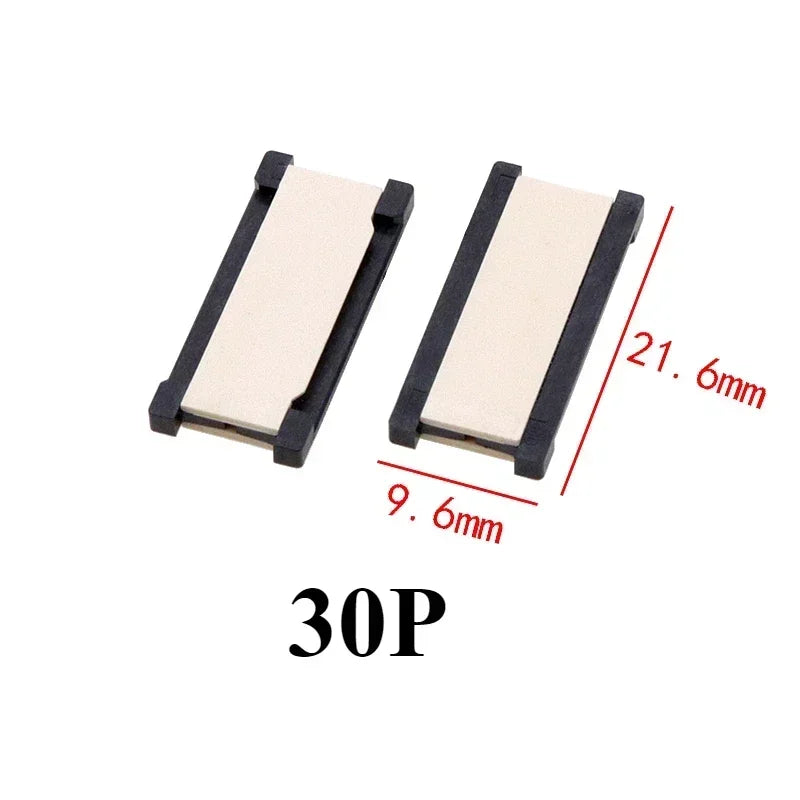 5/10/50Pcs/lot FPC FFC Flexible Flat Cable Extension Board 0.5 mm Pitch 6 20 24 30 40 50 60 Pin 6P 24P 30P 40P 50P 60P Connector