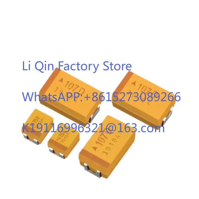 SMD tantalum capacitor E type 100UF/220UF 470UF/10V-25V10% AVX Xiangjiang Jimei 33UF22UF