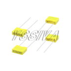 240Pcs Correction Capacitor Assorted Kit 24Values x 10Pcs 100V 102J-105J Polypropylene Safety Plastic Film Capacitors Set