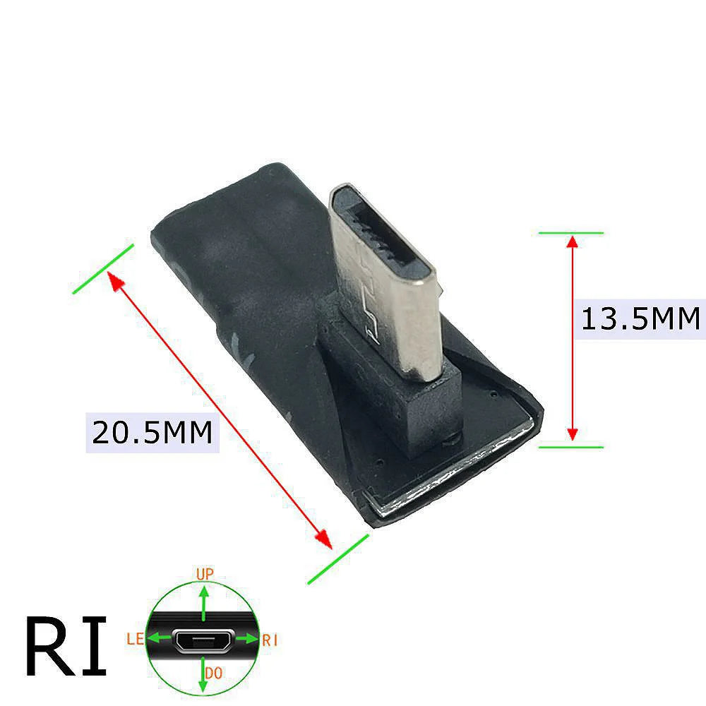 Micro USB Verlängerung Kabel Super Speed Android Elbow Erweiterung Männlichen Zu Weiblichen Daten Sync USB 2,0 Extender Kabel Ve