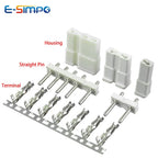 TJC2 7.5/5.0mm Straight Pin Header Plug Housing Terminal 1P 2P 3P 4P 5P 6P 1+1 1+2 1+3 1+4 1+5  Strip Bar Wire Connector Harness