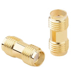 5/20PCS SMA Coupler Adapter SMA Female To RP-SMA Female RF Connector Converter Antenna Radio Male To Female