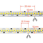 12V 24V LED Strip 2835 120LEDs/m Home Lamp Strip Pink Red Ice Blue Green Golden Yellow Orange Flexible Waterproof Soft Lamp Bar