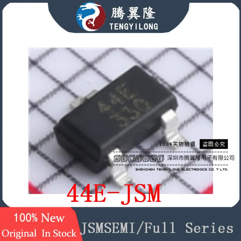 10pcs 100% New Original 44E-JSM A3144 A3144E-JSM JSM402F JSM421 JSM422 SOT-23 JSMSEMI (Jiesheng Micro) chip