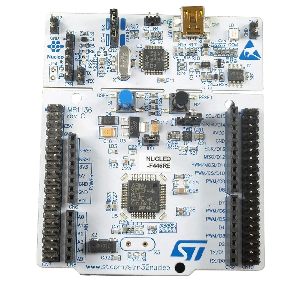 MM NEW-STM32 Nucleo Development Board with STM32F446RE MCU NUCLEO-F446RE DEV EVA Evaluation Board