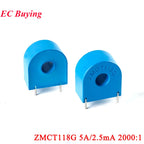 5Pcs/1pc ZMCT102 ZMCT123 ZMCT103E ZMCT116 ZMCT104 ZMCT118G ZMCT204A ZMCT205D ZMCT350B Class A B C Precision Current Transformer