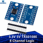 1~20PCS EGBO 3.3V 5V TXS0108E 8 Channel Logic Level Converter Convert TTL Bi-directional Mutual Convert TXS0108 TXS0108EPWR