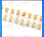 10pcs C-type SMD chip tantalum capacitor 6032 10v 16v 25v 35v 4.7UF 10UF 22UF 47UF 68UF 100UF 220UF