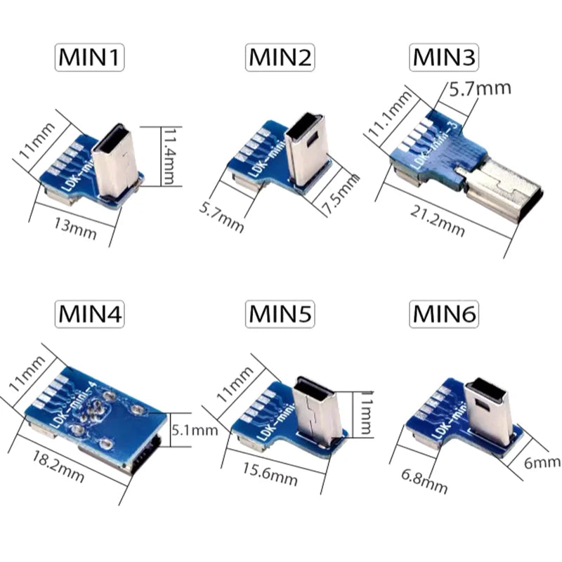 FFC Mini Micro USB Extension Type-C Ribbon Cable 90 FPV Slim Flat Soft Flexible FPC charge FPV Brushless Handheld Gimbal Monitor