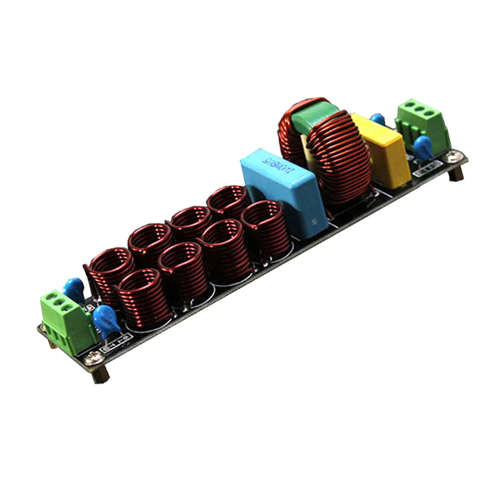 4400W 20A EMI Filter Purifier AC 110V 220V EMI Power Supply Filter Noise Suppressor Electromagnetic Interference Audio Amplifier