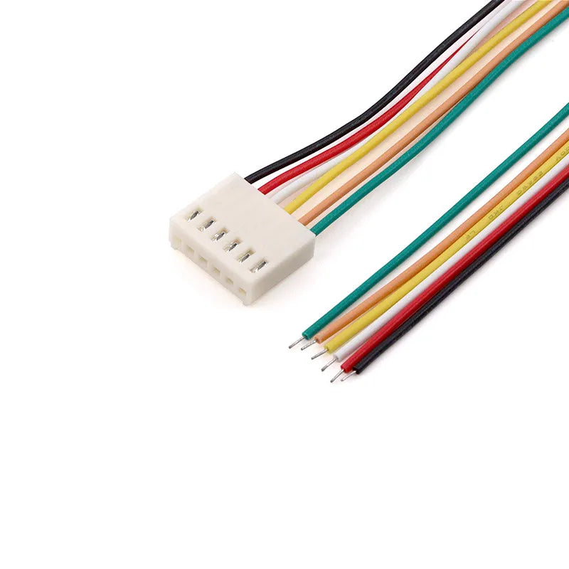5/10PCS KF2510 Single End Connector Cable 2.54mm 20cm 26AWG 2/3/4/5/6/7/8/9/10P 2510 Pre-crimped Wire Connectors