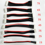22awg 10/20/30cm 2S/3S/4S/5S/6S Battery Balance Charger Silicone Wire Extension Lead JST-XH Connector Adapter Plug for RC Drone