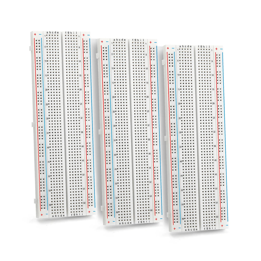 1-6pcs Breadboard kit 170/400/830 Tie Points Solderless Prototype Kit Universal PCB Bread Board Raspberry rasp Pi Project