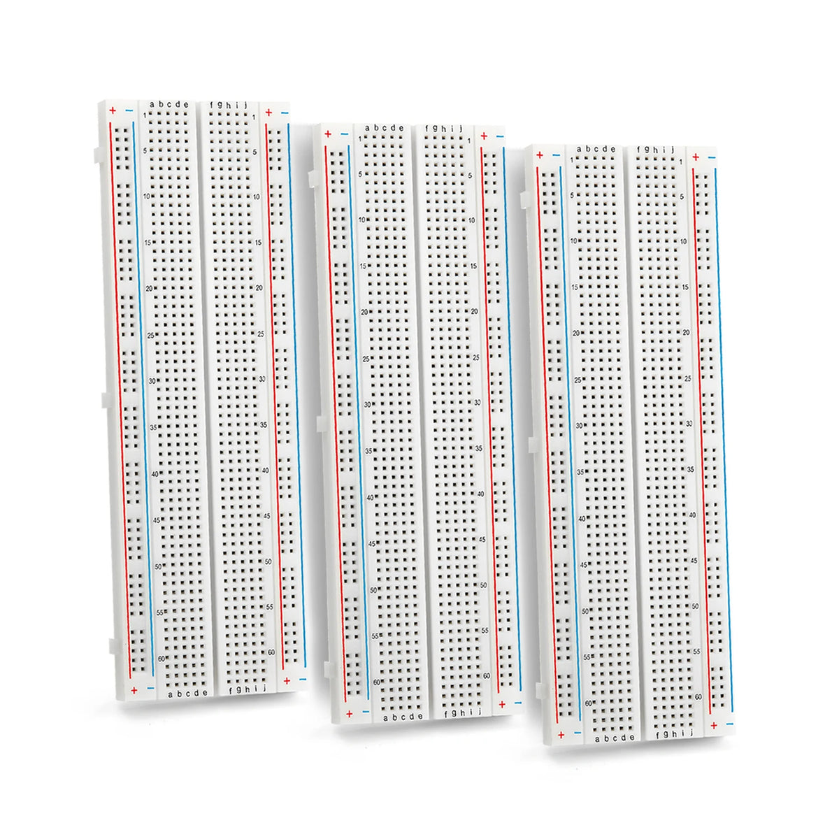 1-6pcs Breadboard kit 170/400/830 Tie Points Solderless Prototype Kit Universal PCB Bread Board Raspberry rasp Pi Project
